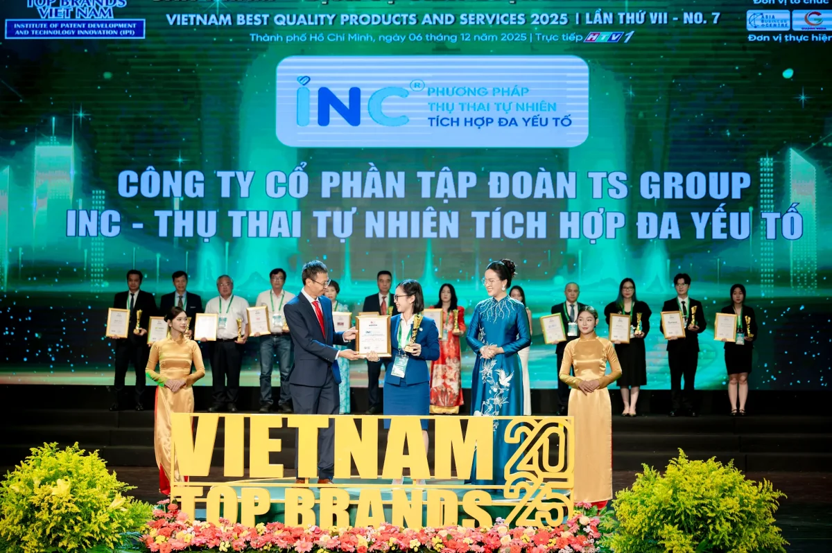 TS Group lọt Top 10 Thương hiệu Hàng đầu Việt Nam 2025 — Điều đó có ý nghĩa gì với bạn?